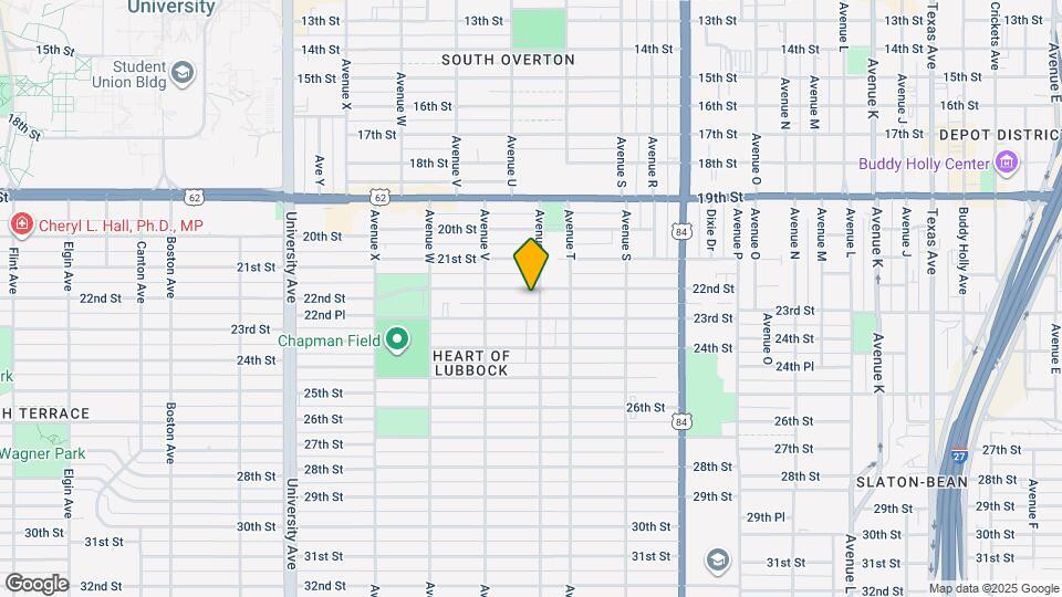 2103 22nd St Map and Location Details