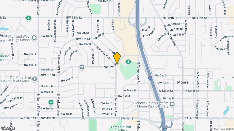 650 NW 5th St Map and Location Details