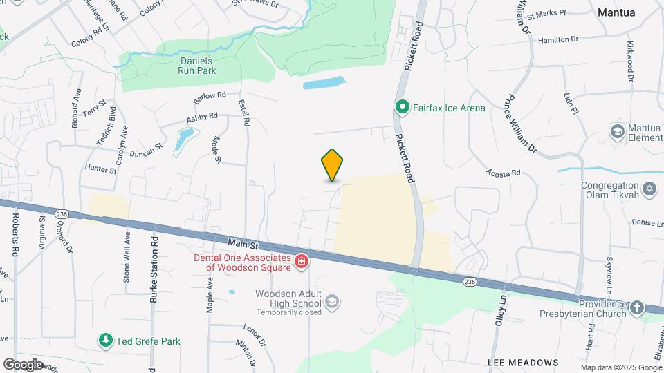 3875 Bradwater St Map and Location Details