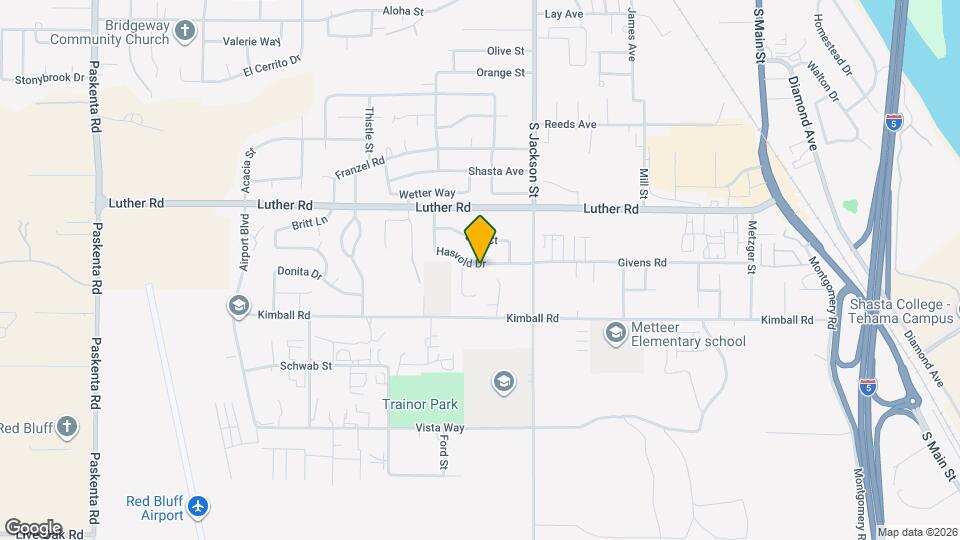 925 Hasvold Dr Map and Location Details