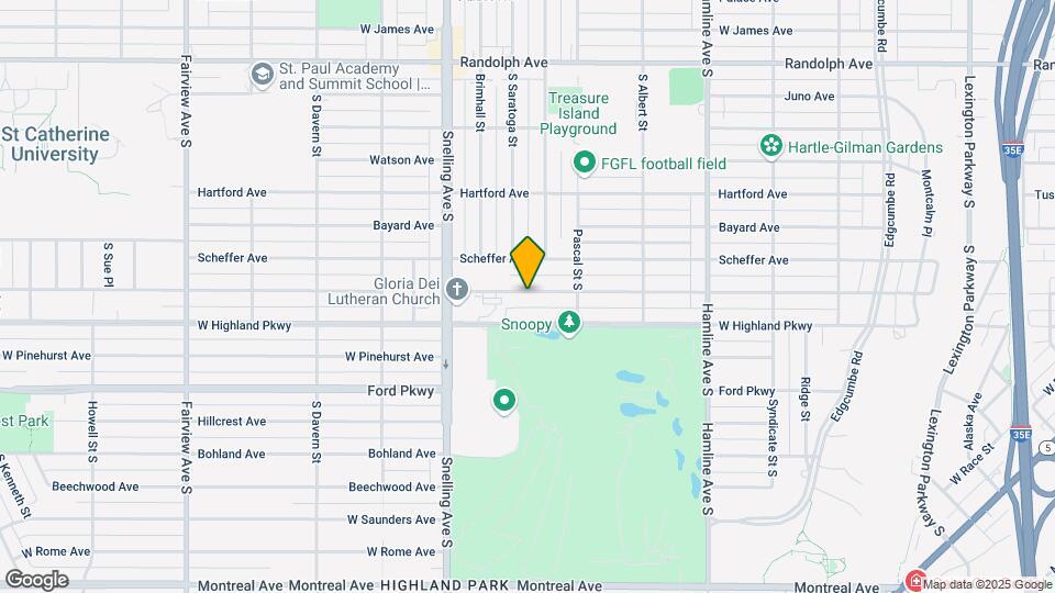 1504 Eleanor Ave Map and Location Details