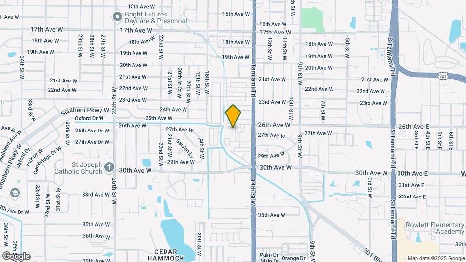 1419 26th Ave W Map and Location Details