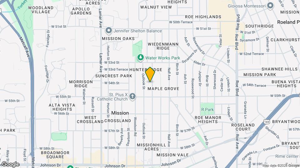 5424 Reeds Rd Mapa y Detalles de la Ubicación