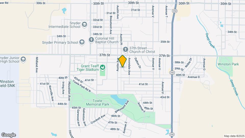 3789 Sunset Ave Mapa y Detalles de la Ubicación