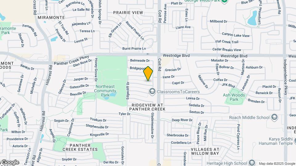 12516 Maplecrest Dr Map and Location Details