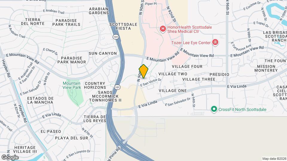 9449 N 90th St Map and Location Details