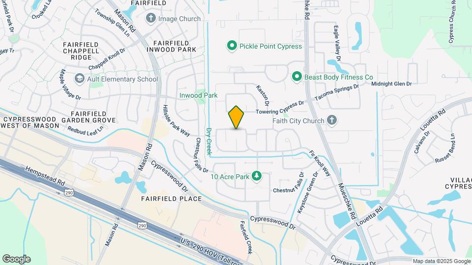20027 Bayliss Manor Ln Map and Location Details
