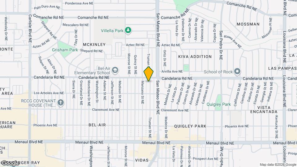 2933 Truman St NE Map and Location Details