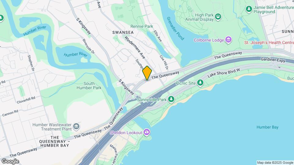 58 The Queensway Map and Location Details