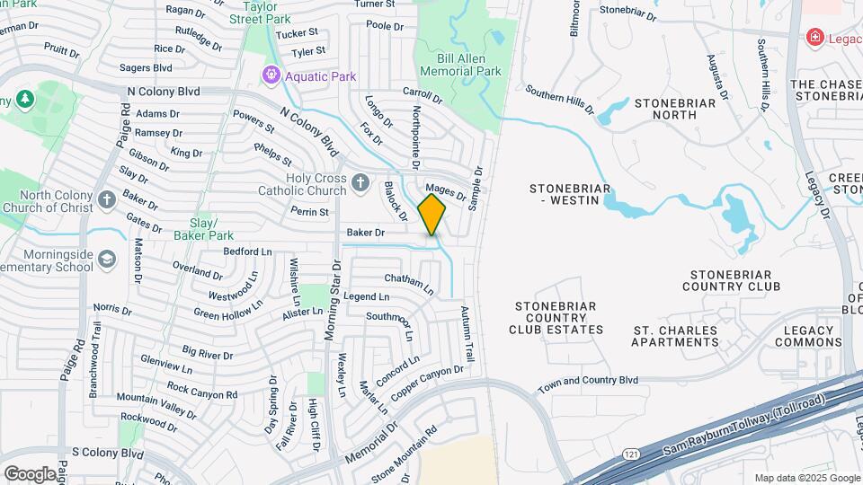 5880 Baker Dr Map and Location Details