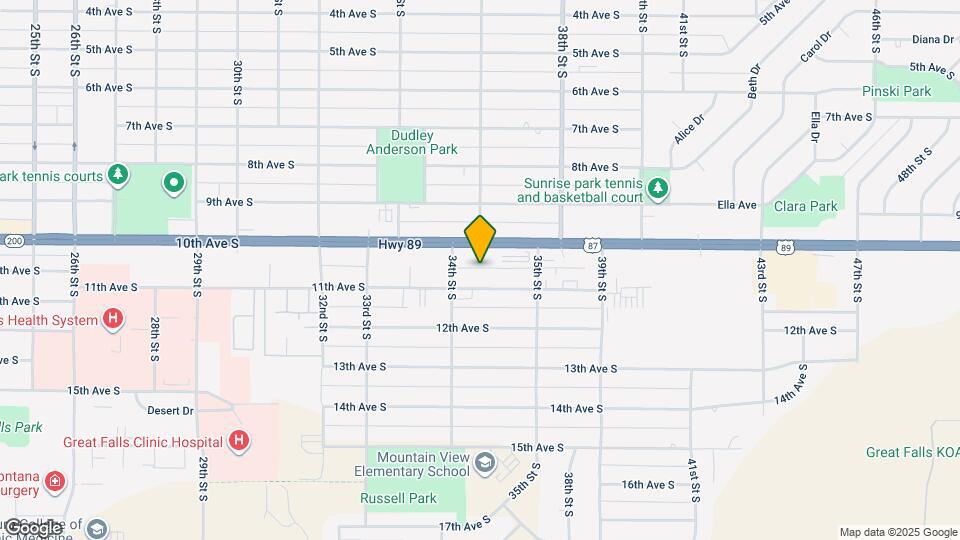 3425 11th Ave S Map and Location Details