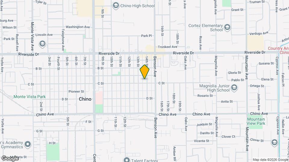 13082 14th St Map and Location Details