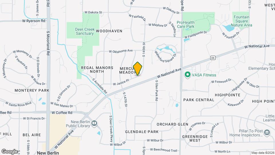 14535 W Janice Pl Map and Location Details