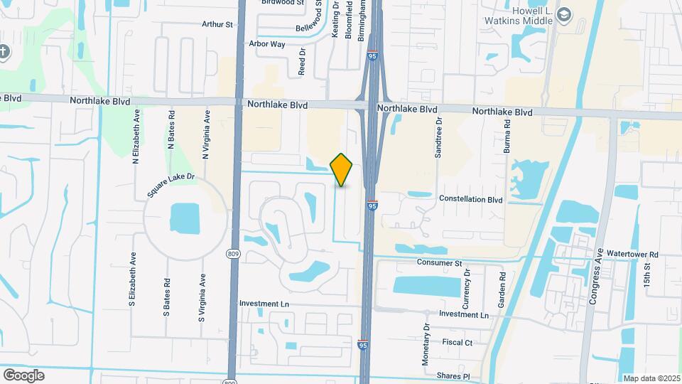 8529 Sunset Dr Map and Location Details
