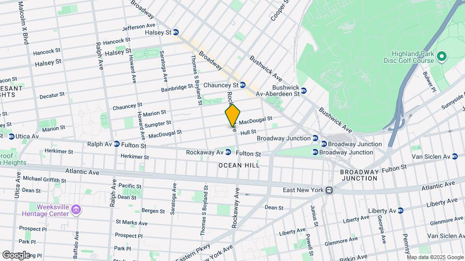 106 Rockaway Ave, Unit 2 Map and Location Details