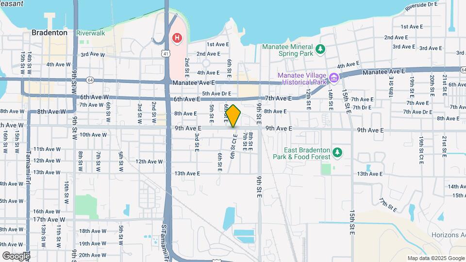 908 6th Street Ct E Map and Location Details