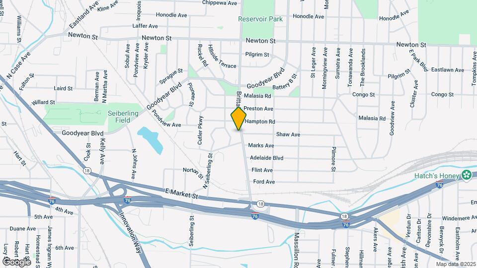 160-166 Brittain Rd Map and Location Details