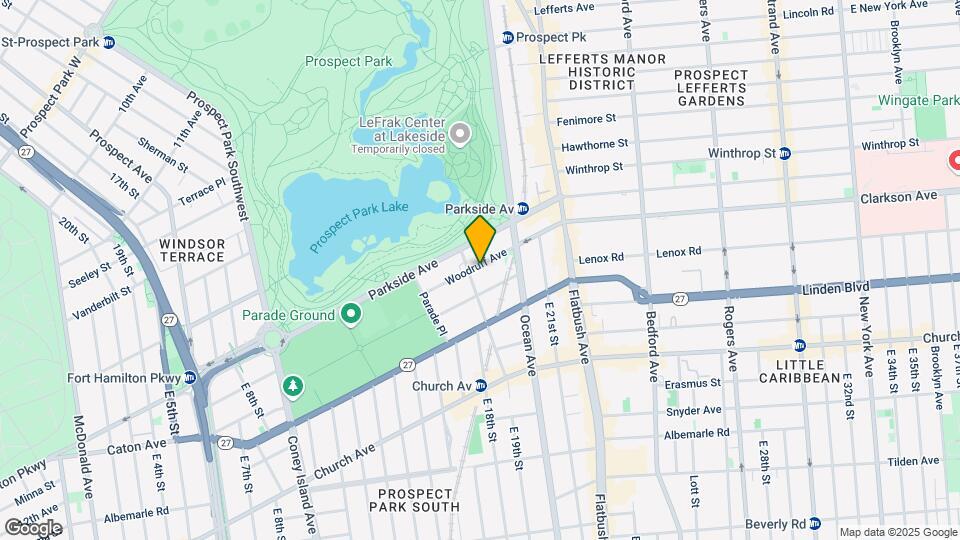 76 Woodruff Ave Mapa y Detalles de la Ubicación