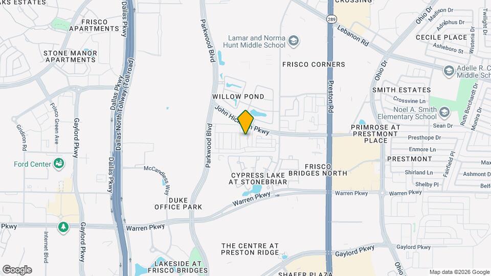 4253 Willow Pond Dr Map and Location Details