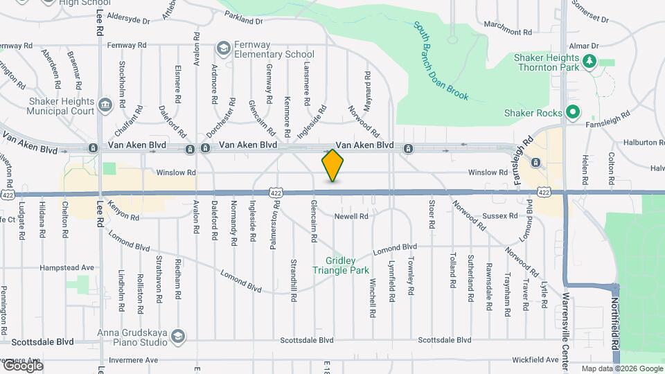 18411 Chagrin Blvd Map and Location Details