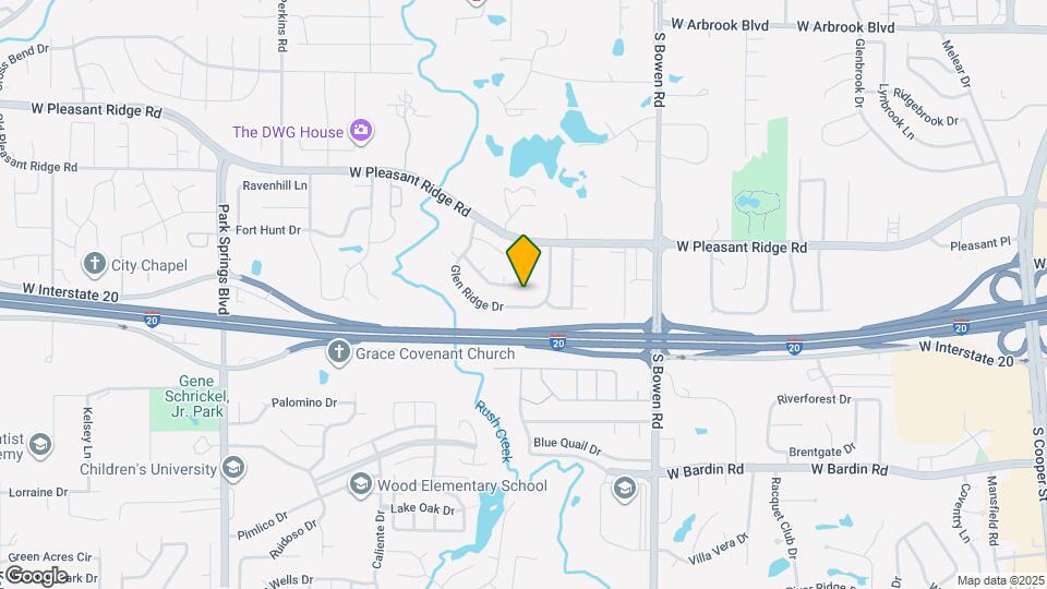 4219 Glen Hollow Cir Mapa y Detalles de la Ubicación