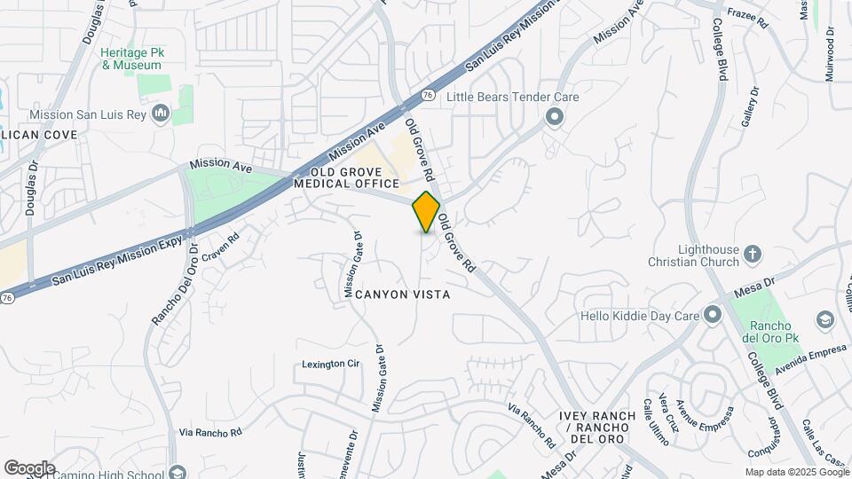 132 Canyon Creek Way Mapa y Detalles de la Ubicación