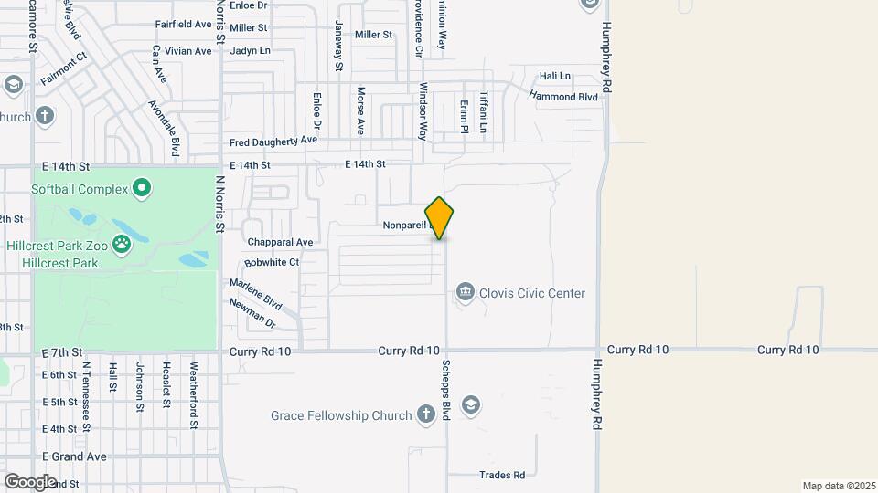 909 Almond Tree Ln Map and Location Details