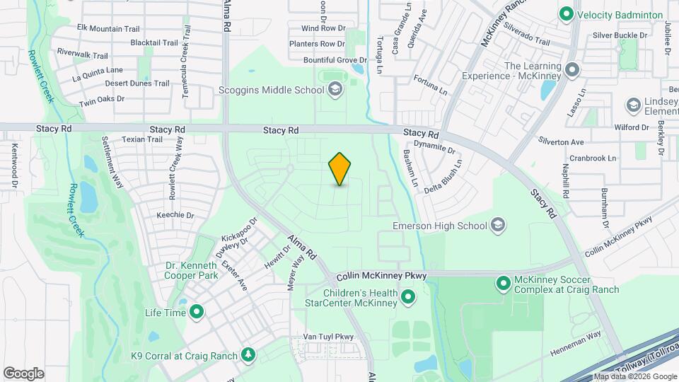 5405 Wheatberry Trl Map and Location Details