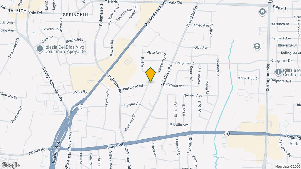 3192 Magevney St Map and Location Details