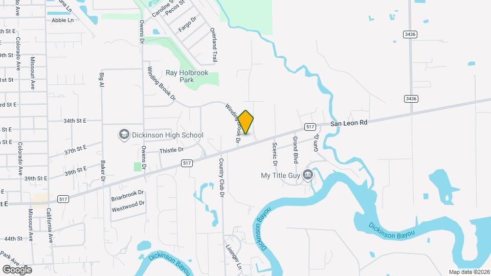 105 Green Isle Ave Map and Location Details