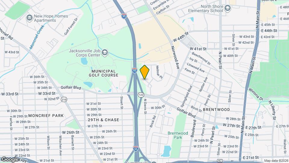 4524 Castlewood Dr W Map and Location Details