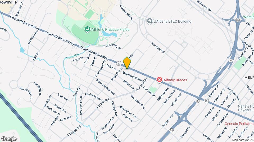 1112 Western Ave Map and Location Details