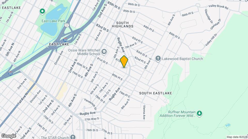 731 81st St S Map and Location Details