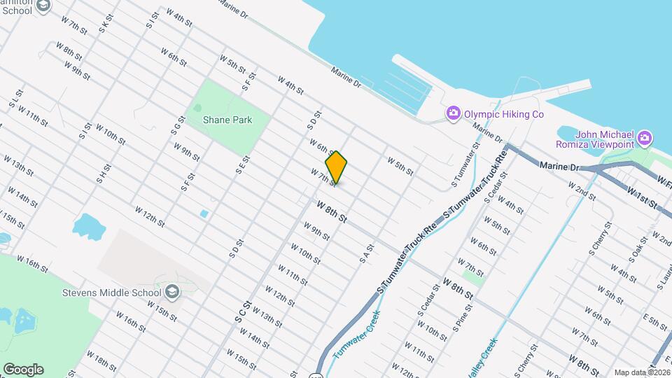 922 W 7th St Mapa y Detalles de la Ubicación