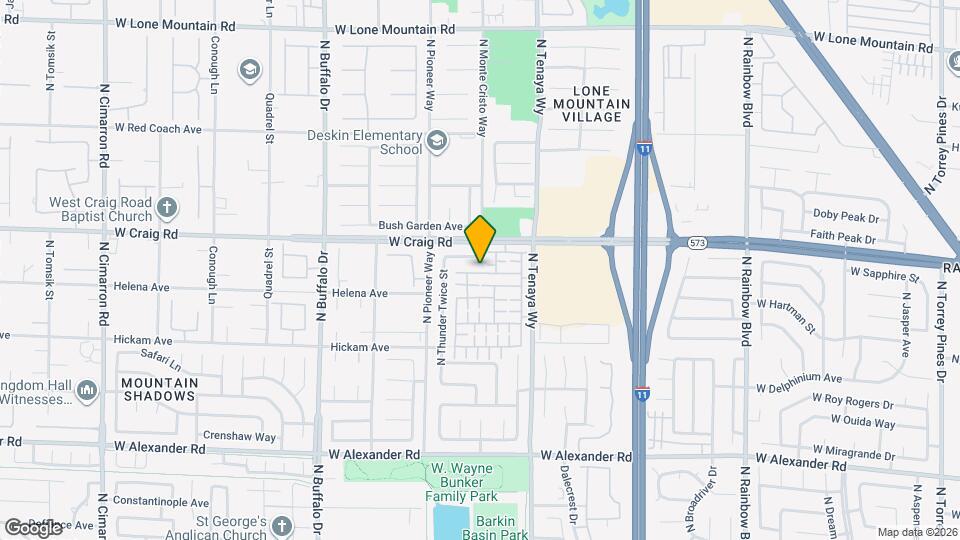 7304 Camden Pine Ave Map and Location Details