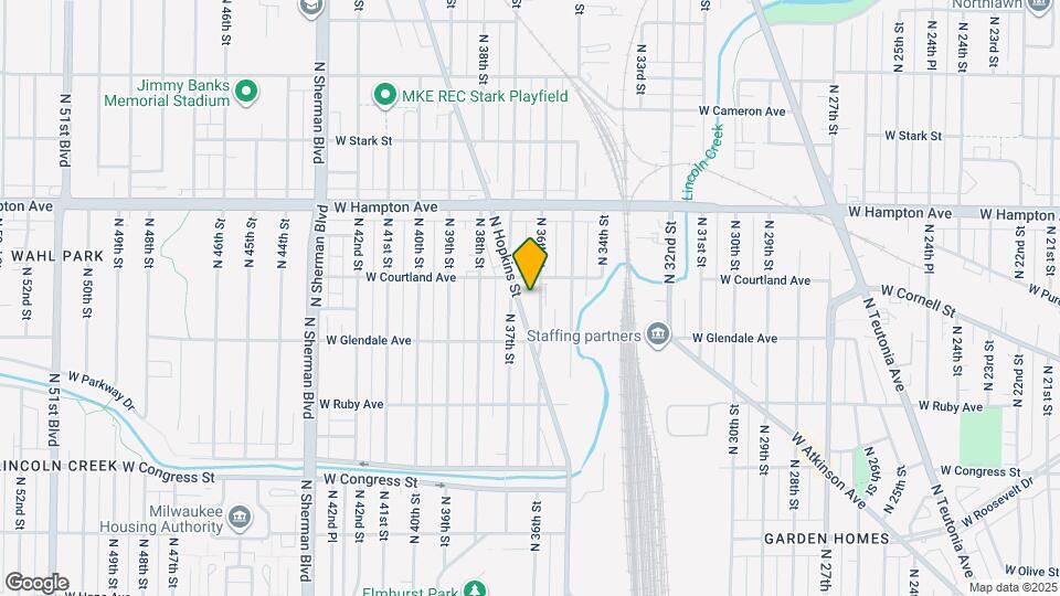 4651 N 36th St. (12 unit)(ACE PROPERTY) Map and Location Details