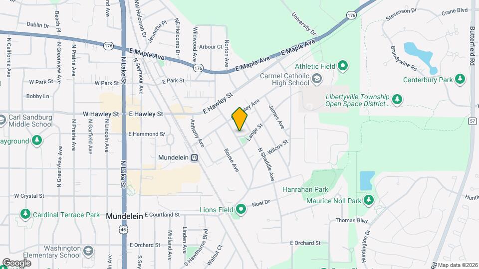 303 N Prospect Ave Mapa y Detalles de la Ubicación