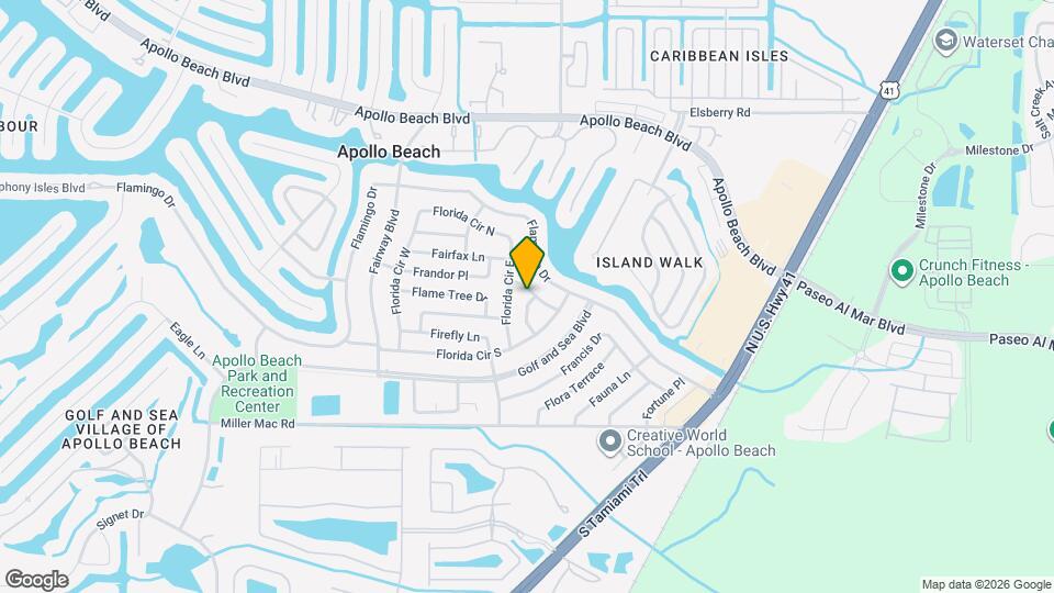 6224 Florida Dr Map and Location Details