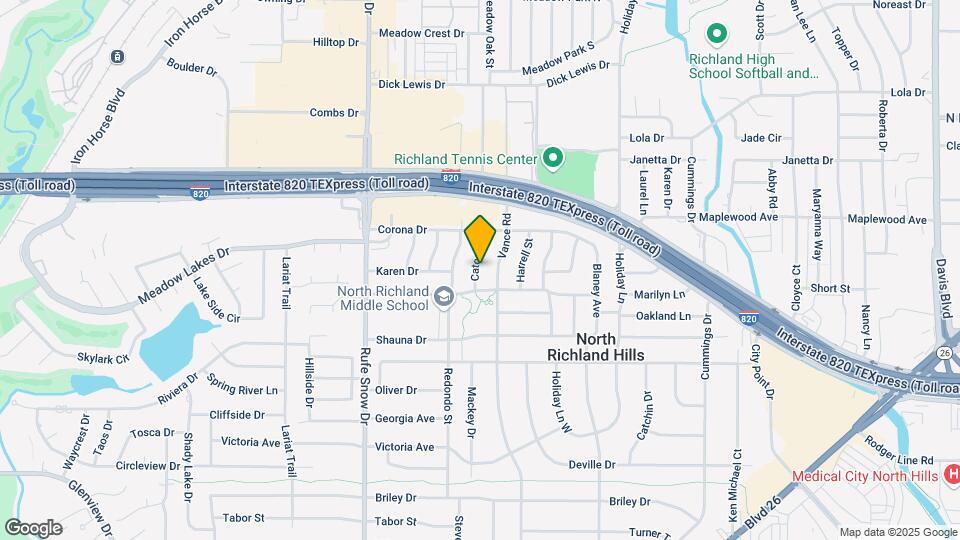 4908 Caton Dr Map and Location Details