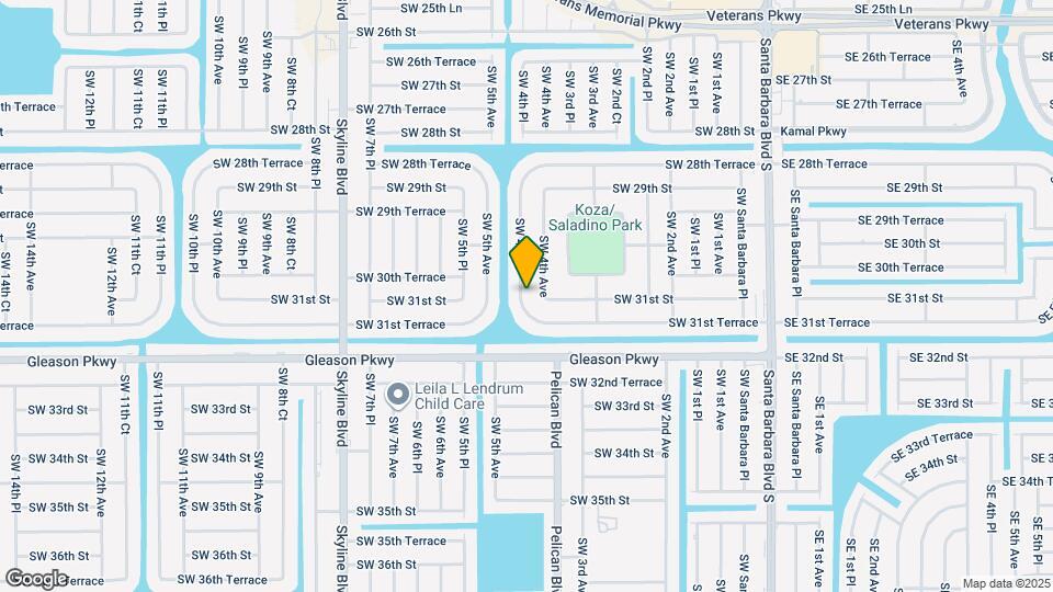 3029 SW 4th Pl Map and Location Details