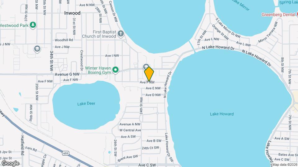 2214 Ave F NW Map and Location Details