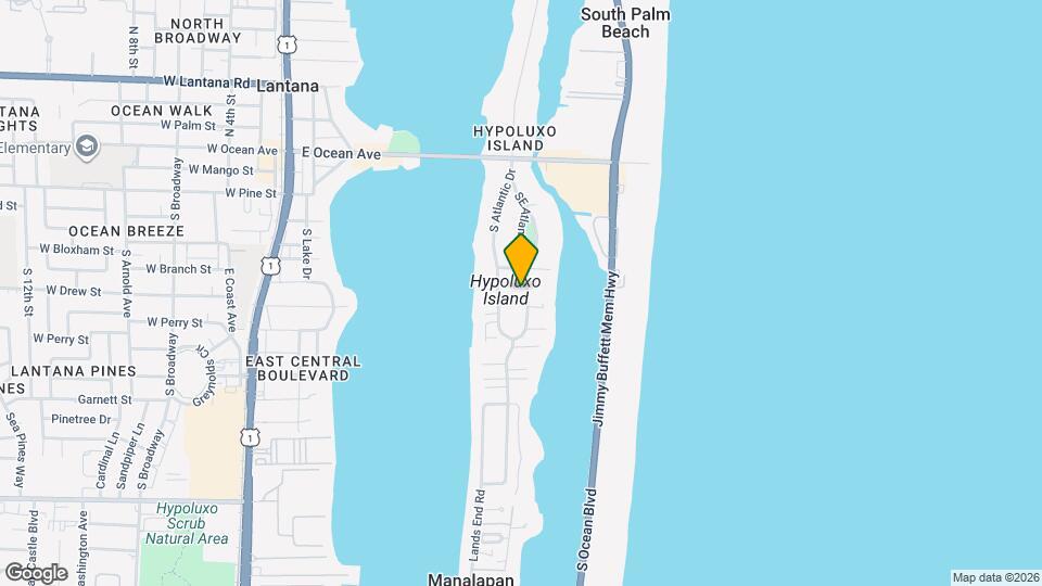 601 SE Atlantic Dr Mapa y Detalles de la Ubicación