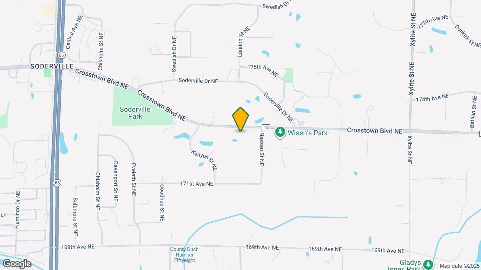 2020 Crosstown Blvd NE Map and Location Details