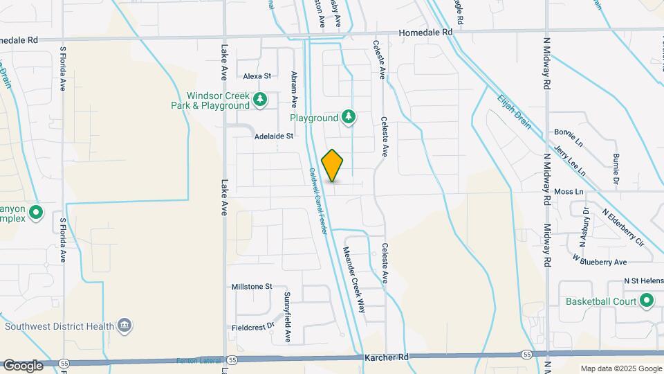 16599 Senden Ave Map and Location Details