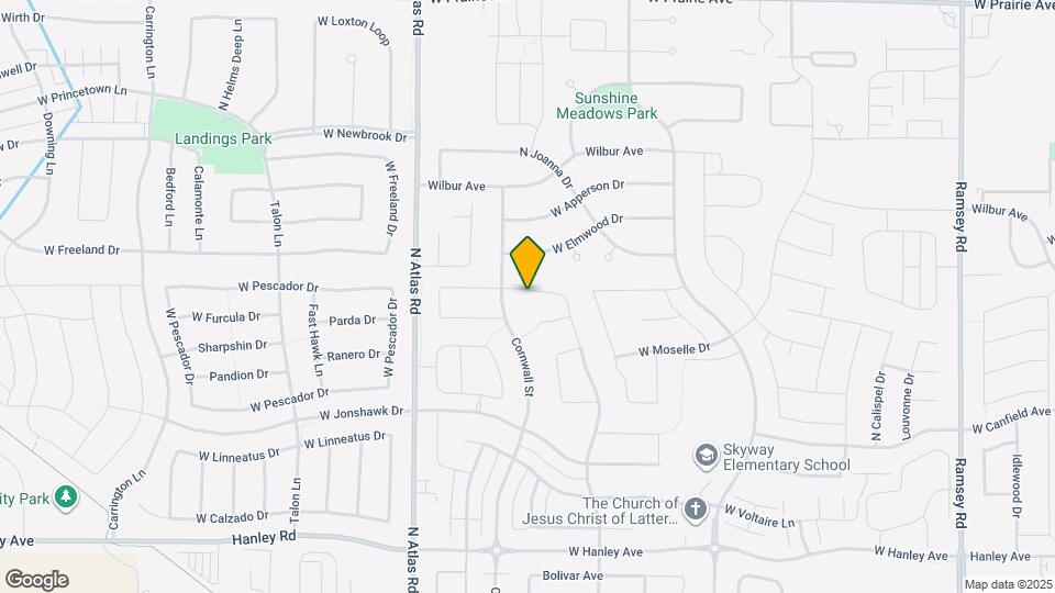 2892 W Rimbaud Ave Map and Location Details