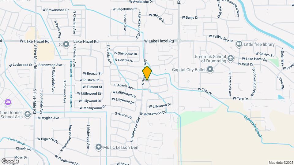 6665 S Loganberry Way Map and Location Details