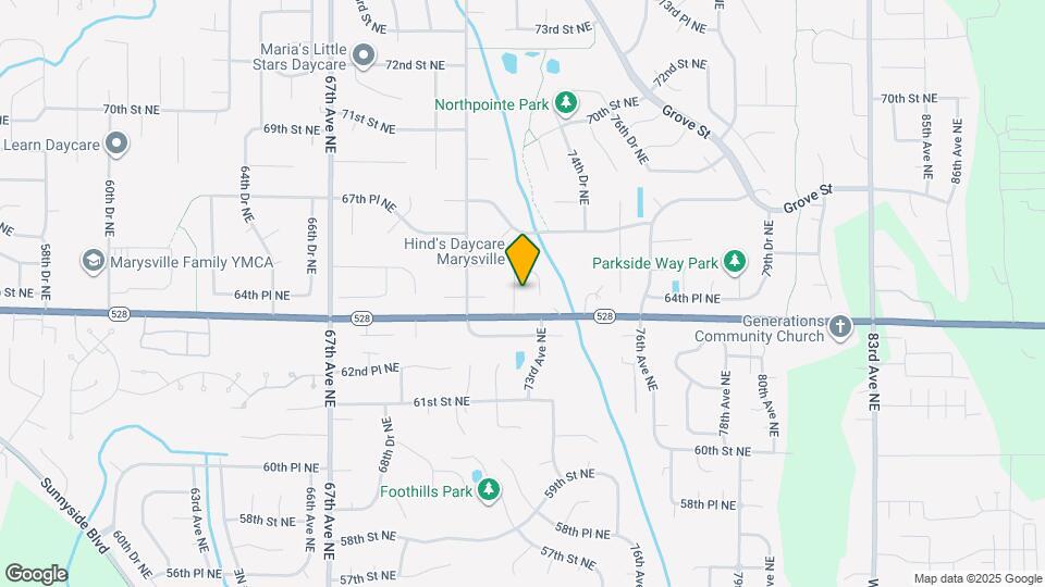 6411 72nd Dr NE Map and Location Details