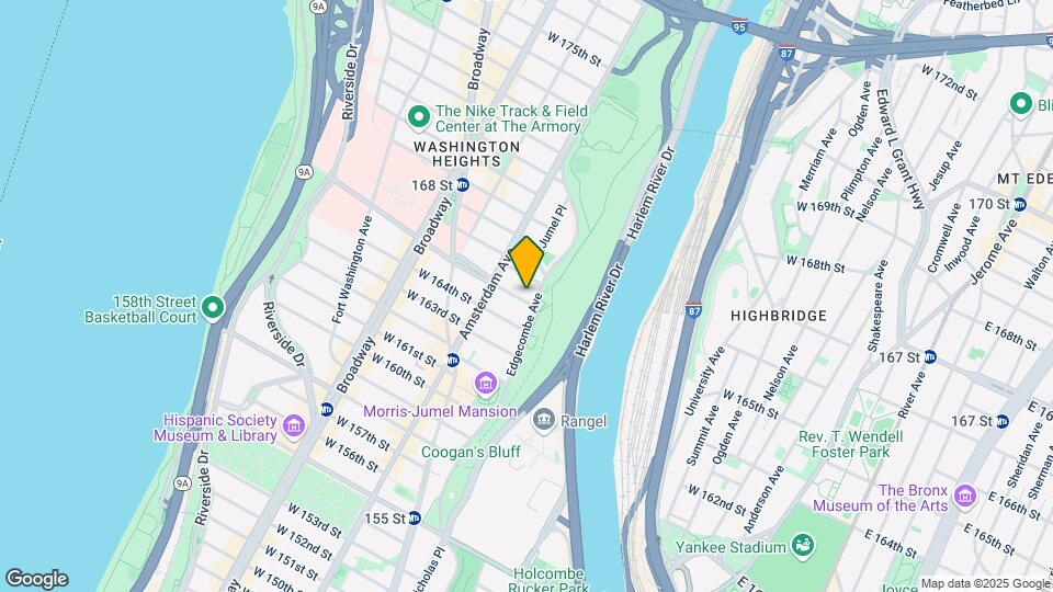631 Edgecombe Ave-Unit -4E Map and Location Details