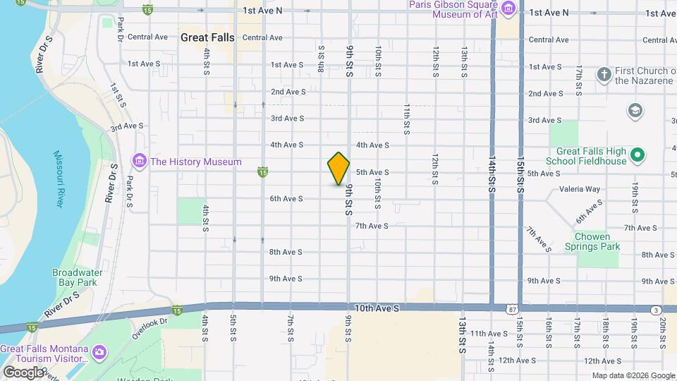 819 6th Ave S Map and Location Details