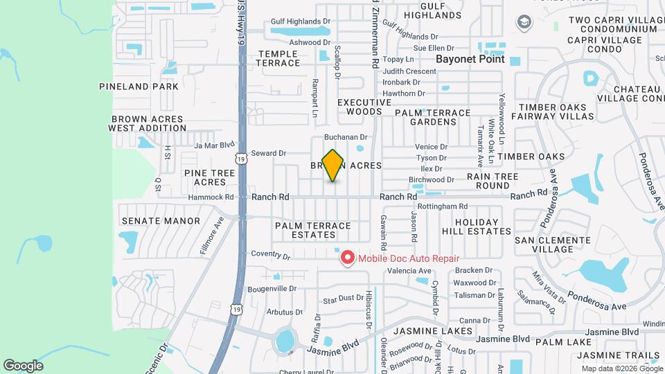 11015 Harding Dr Map and Location Details